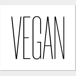 Vegan t-shirt Posters and Art